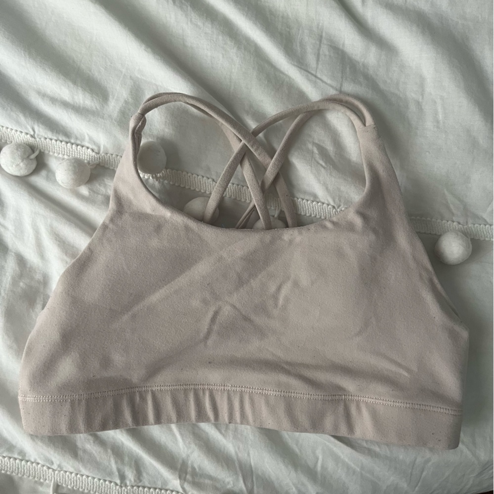 Athleta girl 2.0 upbeat bra, color ballerina gown size L 10/12